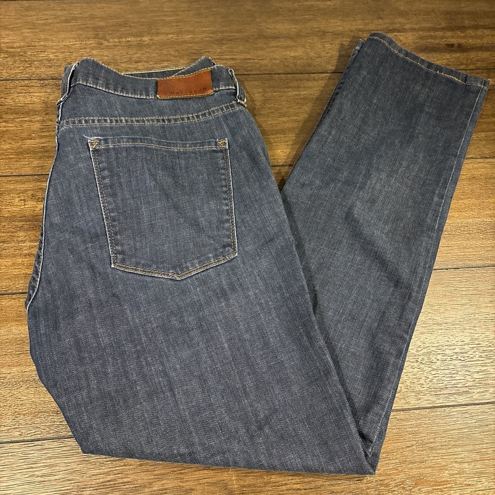 Mott & Bow Jeans Men's Size 33x30 Blue Slim Fit Dark Wash Stretch Denim Casual
